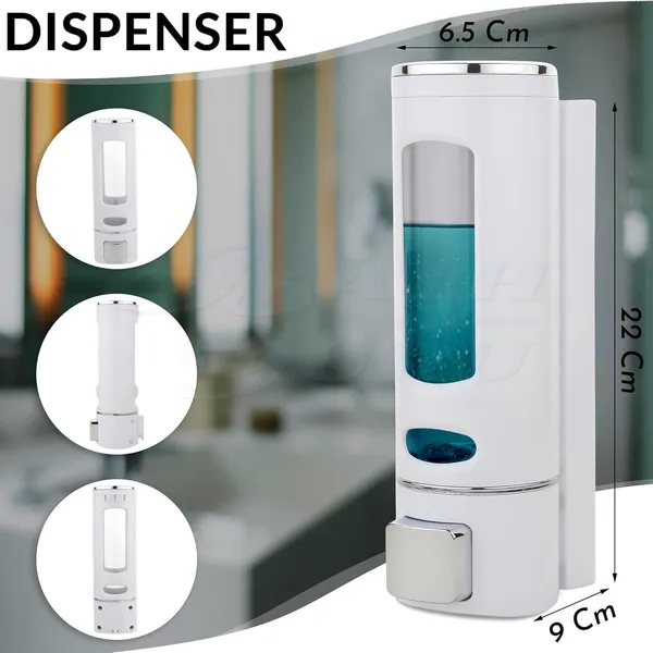 MAYUR_ÖCICH_400_Ml_Cylindrical_Abs_White_Wall_Mounted_Shampoo_Sanitizer_Lotion_Hand_Dish_Wash_Gel_Liquid_Soap_Dispenser_For_Bathroom_Kitchen_(1)