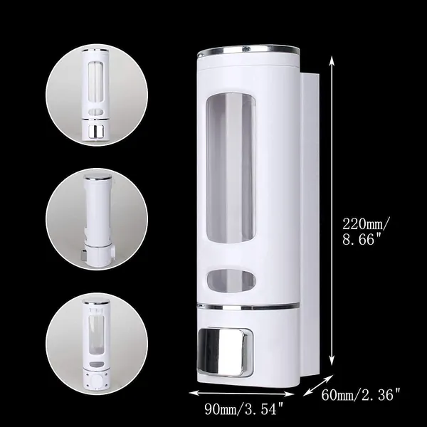 MAYUR_ÖCICH_400_Ml_Cylindrical_Abs_White_Wall_Mounted_Shampoo_Sanitizer_Lotion_Hand_Dish_Wash_Gel_Liquid_Soap_Dispenser_For_Bathroom_Kitchen_(1)