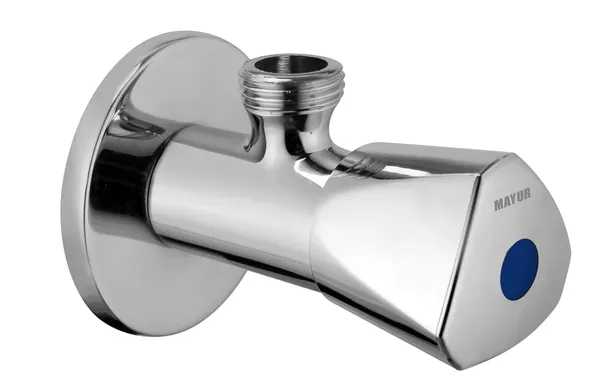MAYUR_ÖCICH_Brass_Angle_Valve_With_Wall_Flange_For_Bathroom_And_Kitchen_(TRI)