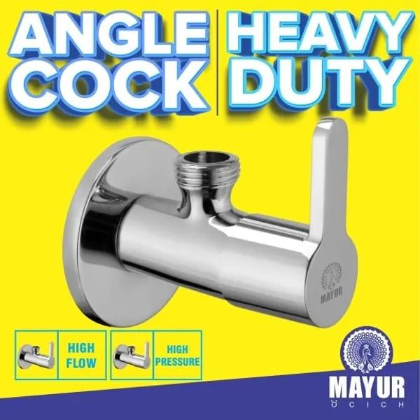 MAYUR_ÖCICH_Brass_Angle_Valve_With_Wall_Flange_For_Bathroom_And_Kitchen_(Fusion)