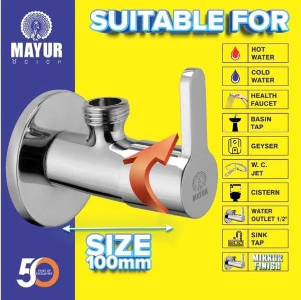 MAYUR_ÖCICH_Brass_Angle_Valve_With_Wall_Flange_For_Bathroom_And_Kitchen_(Fusion)