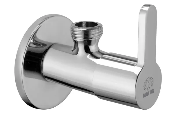 MAYUR_ÖCICH_Brass_Angle_Valve_With_Wall_Flange_For_Bathroom_And_Kitchen_(Fusion)