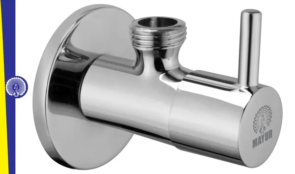 MAYUR_ÖCICH_Brass_Angle_Valve_With_Wall_Flange_For_Bathroom_And_Kitchen_(FLARE)