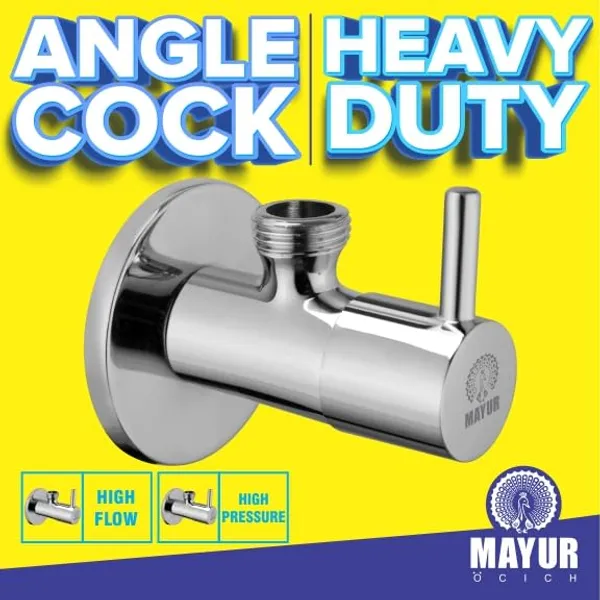 MAYUR_ÖCICH_Brass_Angle_Valve_With_Wall_Flange_For_Bathroom_And_Kitchen_(FLARE)