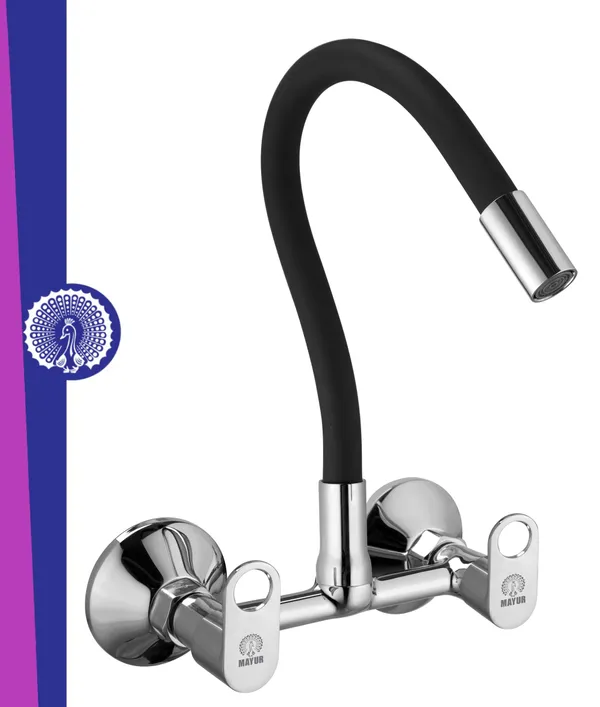 MAYUR_ÖCICH_Brass_Kitchen_Sink_Mixer_Tap_|_Flexible_360_Silicone_Swivel_Spout_|_Hot_&_Cold_Dual_Handle_Faucet_For_Kitchen_|_Chrome_Finish_|_10-Year_Warranty