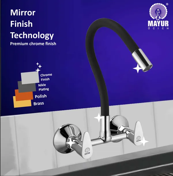 Brass_Kitchen_Sink_Mixer_Tap_|_Flexible_360_Silicone_Swivel_Spout_|_Hot_&_Cold_Dual_Handle_Faucet_For_Kitchen_|_Chrome_Finish_With_10-Year_Warranty_(Trendy-1704SF).