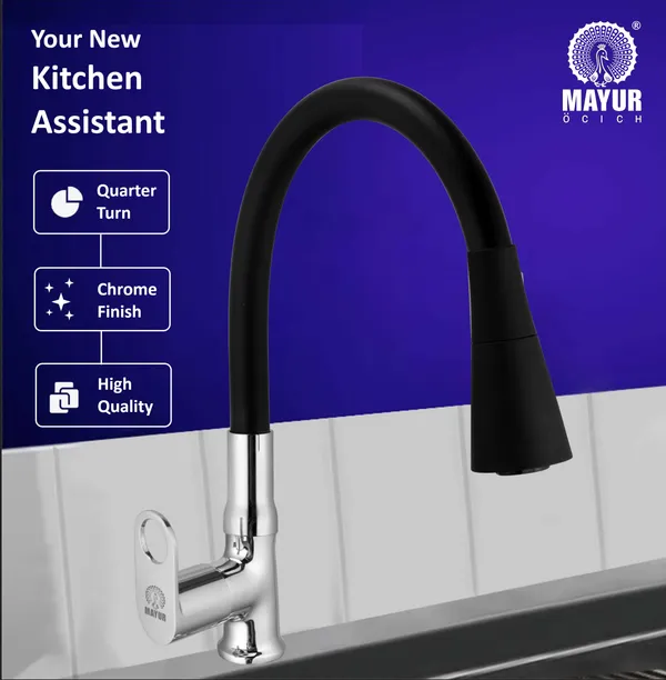 MAYUR_ÖCICH_Brass_Swan_Neck_Kitchen_Sink_Tap_With_Flexible_Dual_Flow_Spout_|_360_Swivel_|_Cold_Water_Faucet_With_Silicone_Spout_|_Chrome_Finish_|_Premium_Brass_Build_|_10-Year_Warranty_(ORNIX)