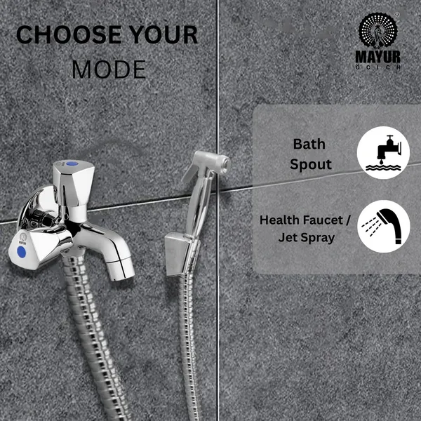 MAYUR_ÖCICH_Brass_2_In_1_Bib_Tap_For_Bathroom_With_Wall_Flange_10_Years_Warranty_+