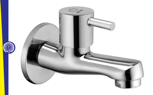Brass_Short_Body_Bib_Tap_With_Wall_Flange_For_Bathroom_And_Kitchen_|_10_Year_Warranty