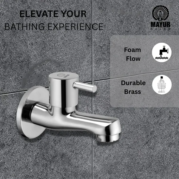 Brass_Short_Body_Bib_Tap_With_Wall_Flange_For_Bathroom_And_Kitchen_|_10_Year_Warranty