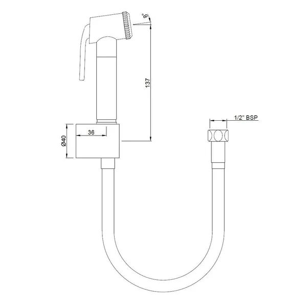 MAYUR_ÖCICH_304_Grade_Heavy_Stainless_Steel_1.25_meter_Flexible_Hose_Pipe_Health_Faucet,_Jet_Spray_for_Toilet_-_Health_Faucet_for_Toilet_-_Hand_Faucets_-_Premium_Chrome_Finish(HF-561-LONG)