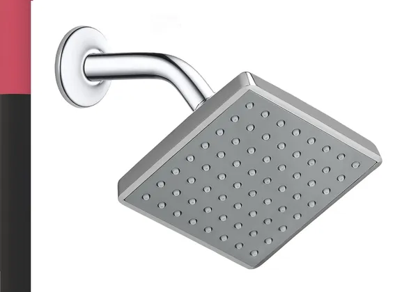 MAYUR_ÖCICH_ABS_4-INCH_Rain_Flow_Overhead_Shower_With_Arm_|_Chrome_Finished_Shower_Head_for_Bathroom(OHS-515A-R6)