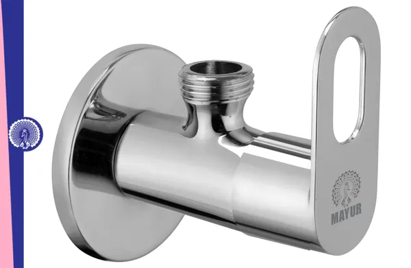 MAYUR_ÖCICH_Brass_Angle_Valve_With_Wall_Flange_For_Bathroom_And_Kitchen_(MILANO)