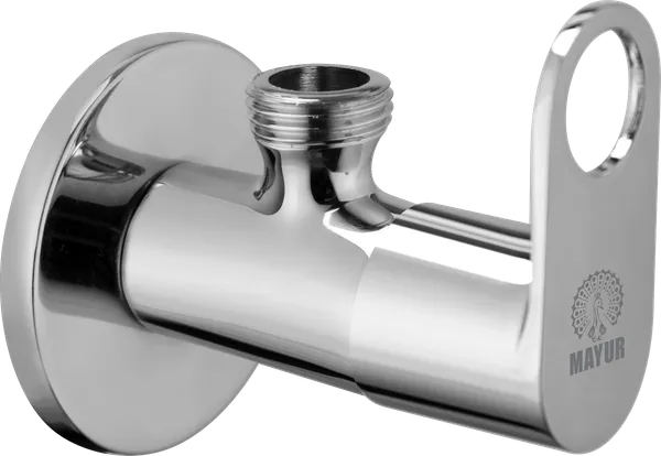 MAYUR_ÖCICH_Brass_Angle_Valve_With_Wall_Flange_For_Bathroom_And_Kitchen_(ORNIX)