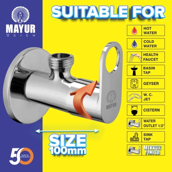 MAYUR_ÖCICH_Brass_Angle_Valve_With_Wall_Flange_For_Bathroom_And_Kitchen_(ORNIX)