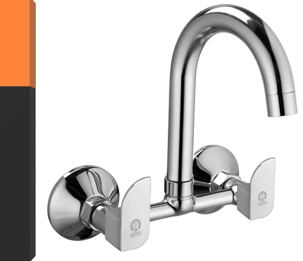 MAYUR_ÖCICH_Brass_Kitchen_Sink_Mixer_Tap_|_360_Swivel_Spout_|_Hot_&_Cold_Dual_Handle_Faucet_For_Kitchen_|_Chrome_Finish_With_Foam_Flow_Aerator_&_10-Year_Warranty