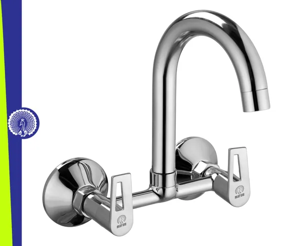 MAYUR_ÖCICH_Brass_Kitchen_Sink_Mixer_Tap_|_360_Swivel_Spout_|_Hot_&_Cold_Dual_Handle_Faucet_For_Kitchen_|_Chrome_Finish_With_Foam_Flow_Aerator_&_10-Year_Warranty