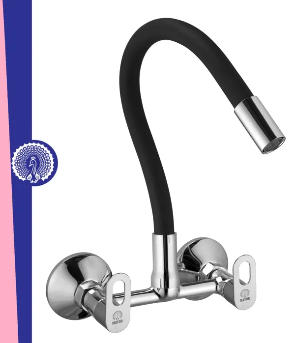 MAYUR_ÖCICH_Brass_Kitchen_Sink_Mixer_Tap_|_Flexible_360_Silicone_Swivel_Spout_|_Hot_&_Cold_Dual_Handle_Faucet_For_Kitchen_|_Chrome_Finish_|_10-Year_Warranty