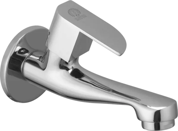 MAYUR_ÖCICH_Brass_Long_Body_Bib_Tap_For_Bathroom_And_Kitchen_With_Wall_Flange_(ALIVE-9206)_10_Years_Warranty