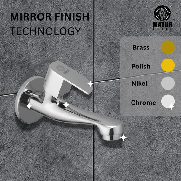 MAYUR_ÖCICH_Brass_Long_Body_Bib_Tap_For_Bathroom_And_Kitchen_With_Wall_Flange_(ALIVE-9206)_10_Years_Warranty