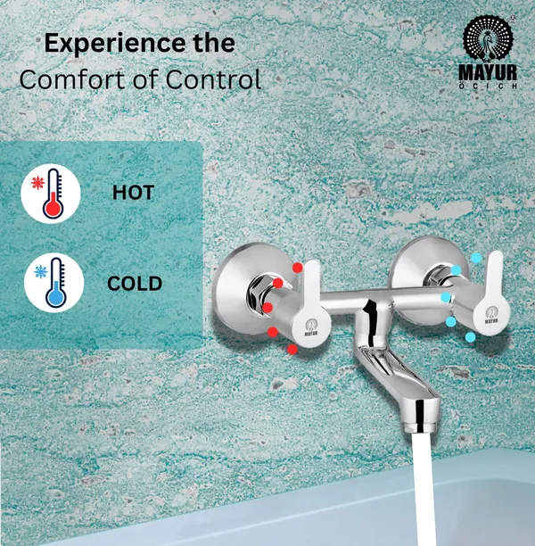 MAYUR_ÖCICH_Brass_Non-Telephonic_Wall_Mixer_Tap_for_Bathroom