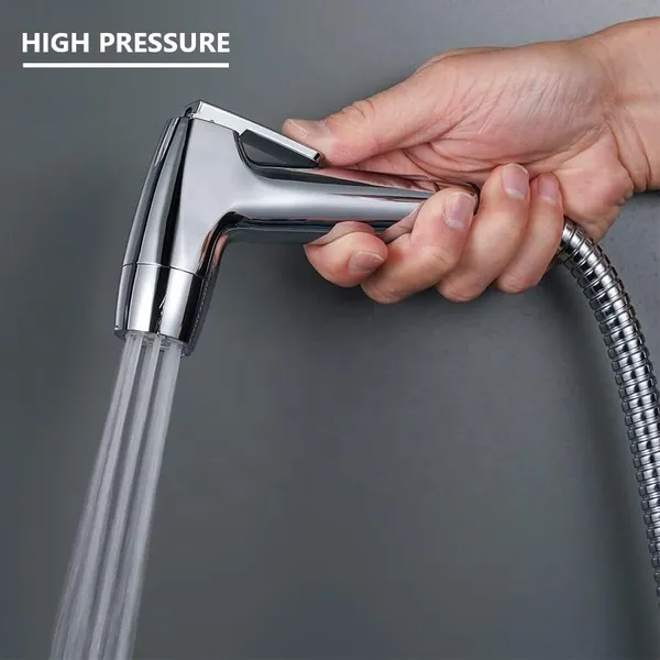 MAYUR_ÖCICH,_ABS_Health_Faucet_Set_(Durable)_with_1_Meter_C.P._Tube_Hose_&_Hook_(HF-561)