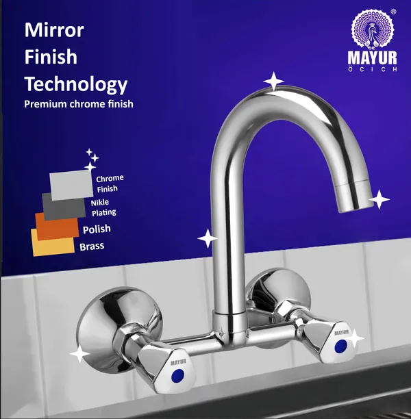 Silver_Brass_Kitchen_Sink_Mixer_Tap_|_360_Swivel_Spout_|_Hot_&_Cold_Dual_Handle_Faucet_For_Kitchen_|_Chrome_Finish_With_Foam_Flow_Aerator_&_10-Year_Warranty_(TRI-0704)
