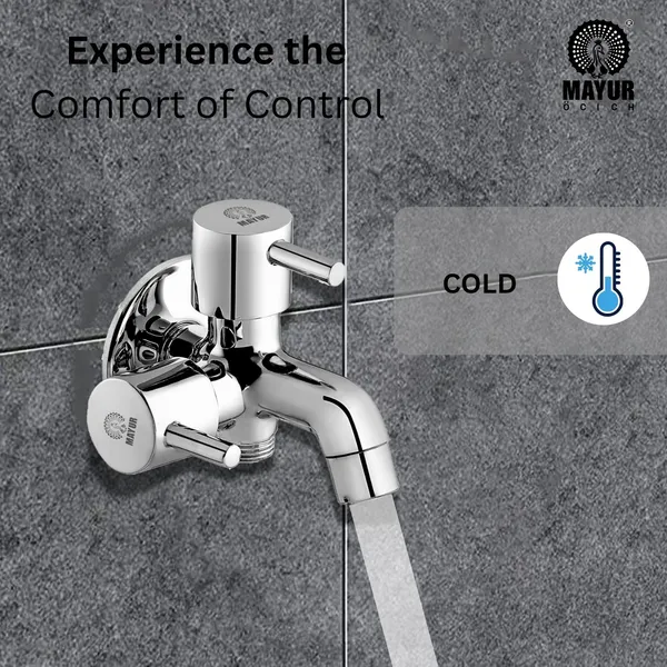 MAYUR_ÖCICH_Brass_2_In_1_Bib_Tap_For_Bathroom_With_Wall_Flange_10_Years_Warranty_+