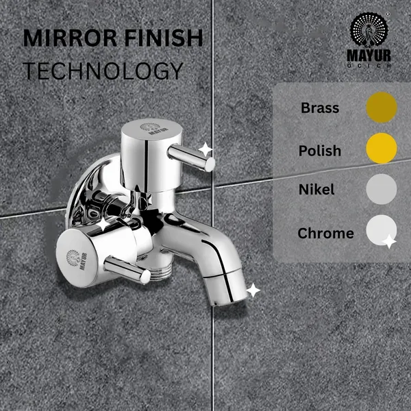 MAYUR_ÖCICH_Brass_2_In_1_Bib_Tap_For_Bathroom_With_Wall_Flange_10_Years_Warranty_+