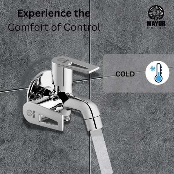MAYUR_ÖCICH_Brass_2_In_1_Bib_Tap_For_Bathroom_With_Wall_Flange_10_Years_Warranty_+