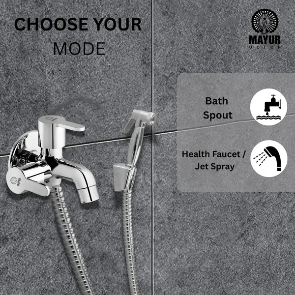 MAYUR_ÖCICH_Brass_2_In_1_Bib_Tap_For_Bathroom_With_Wall_Flange_10_Years_Warranty_+
