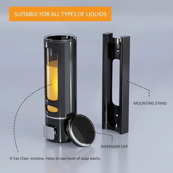 MAYUR_ÖCICH_400_Ml_Cylindrical_Abs_Gold_Wall_Mounted_Shampoo_Sanitizer_Lotion_Hand_Dish_Wash_Gel_Liquid_Soap_Dispenser_For_Bathroom_Kitchen_(1)