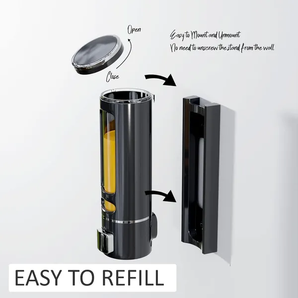 MAYUR_ÖCICH_400_Ml_Cylindrical_Abs_Gold_Wall_Mounted_Shampoo_Sanitizer_Lotion_Hand_Dish_Wash_Gel_Liquid_Soap_Dispenser_For_Bathroom_Kitchen_(1)