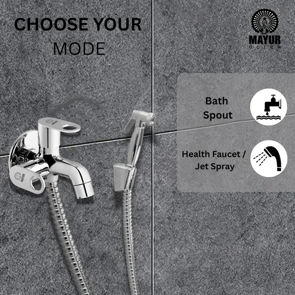 MAYUR_ÖCICH_Brass_2_In_1_Bib_Tap_For_Bathroom_With_Wall_Flange_10_Years_Warranty_+