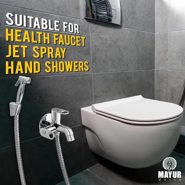MAYUR_ÖCICH_Brass_2_In_1_Bib_Tap_For_Bathroom_With_Wall_Flange_10_Years_Warranty_+