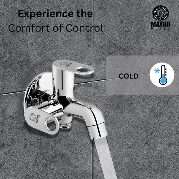 MAYUR_ÖCICH_Brass_2_In_1_Bib_Tap_For_Bathroom_With_Wall_Flange_10_Years_Warranty_+