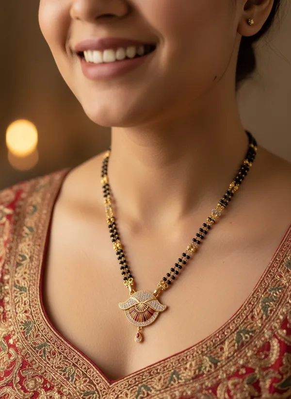 Gold_Plated_Lotus_Bloom_Duo_Chain_Mangalsutra_For_Women_(400_mg_Gold)