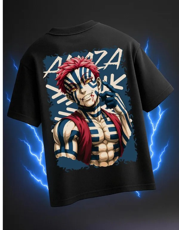 Akaza_-_Demon_Slayer_Oversized_Fit_T-Shirt