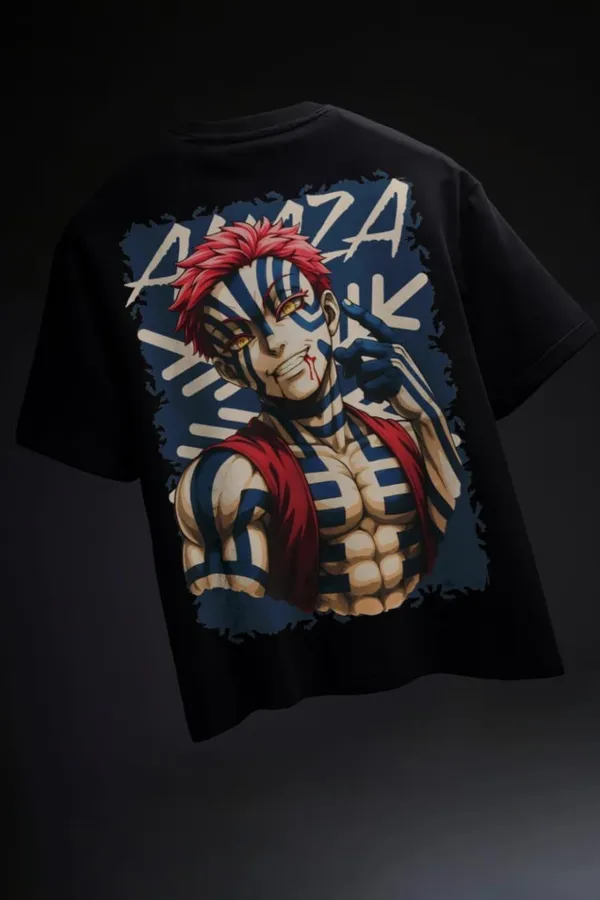 Akaza_-_Demon_Slayer_Oversized_Fit_T-Shirt