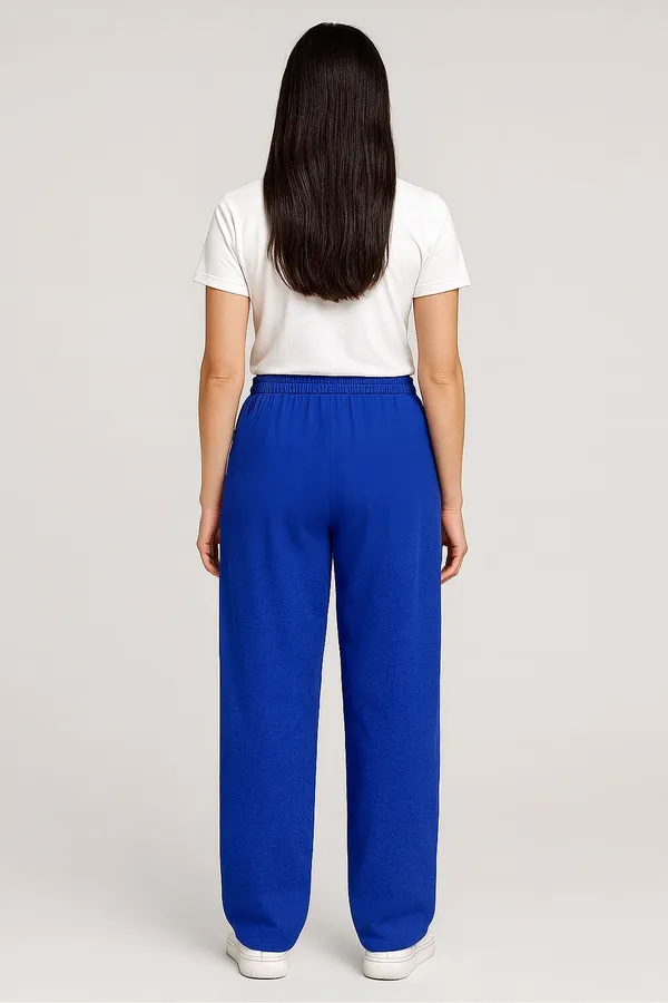 Royal_Blue_Cotton_French_Terry_Unisex_Baggy_Fit_Pants