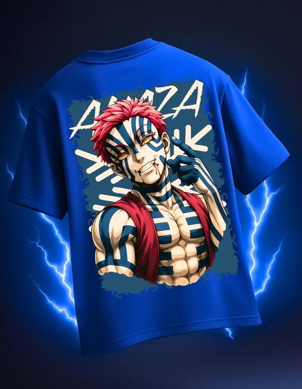 Akaza_-_Demon_Slayer_Oversized_Fit_T-Shirt