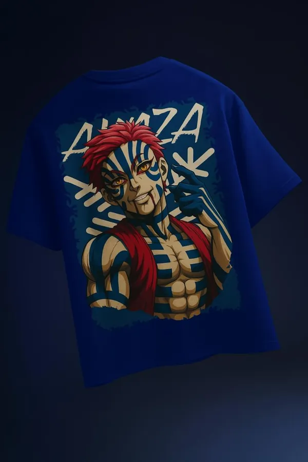 Akaza_-_Demon_Slayer_Oversized_Fit_T-Shirt