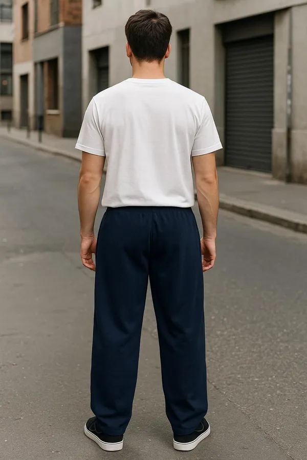 Navy_Blue_Cotton_French_Terry_Unisex_Baggy_Fit_Pants