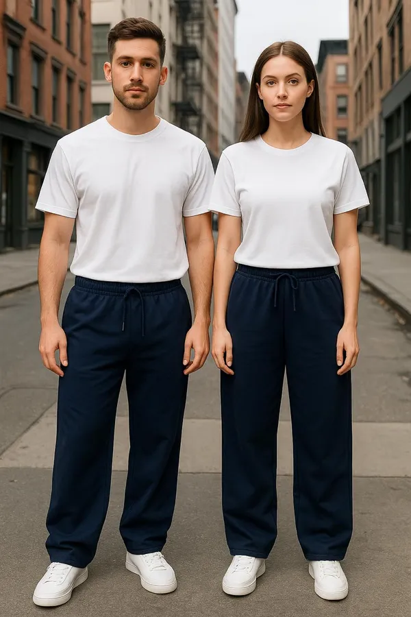 Navy_Blue_Cotton_French_Terry_Unisex_Baggy_Fit_Pants