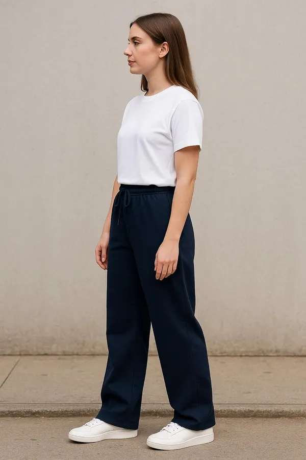 Navy_Blue_Cotton_French_Terry_Unisex_Baggy_Fit_Pants