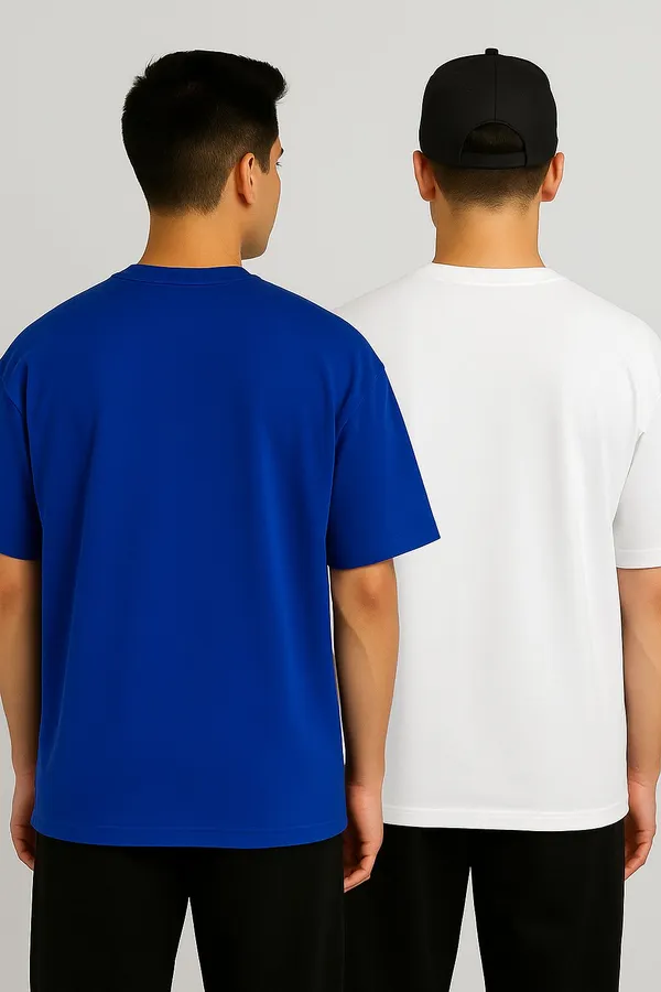 Oversized_Tshirt_-_Pack_of_2_-_Royal_Blue_&_White