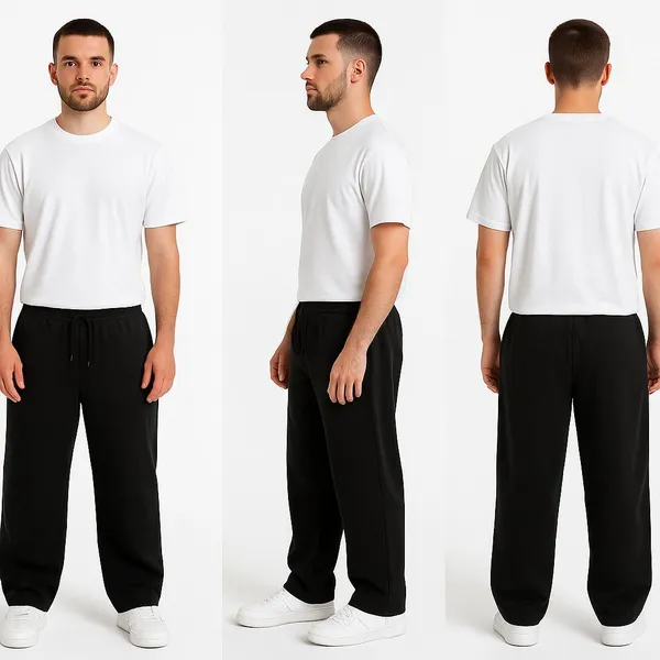 Black_Cotton_French_Terry_Unisex_Baggy_Fit_Pants
