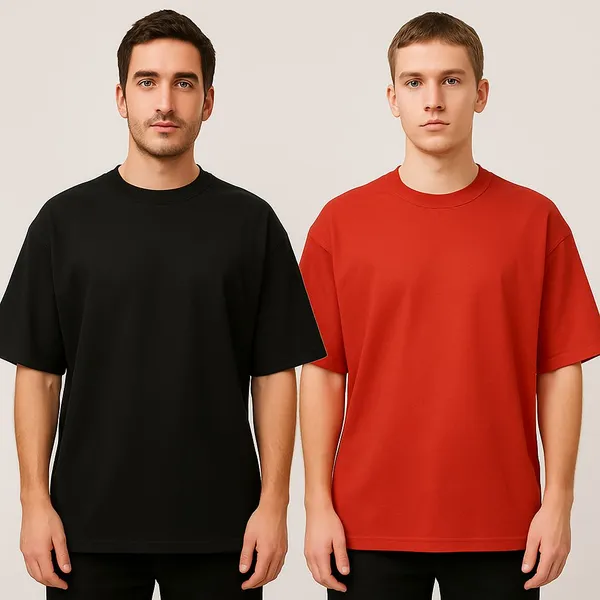 Oversized_Tshirt_-_Pack_of_2_-_Red_&_Black