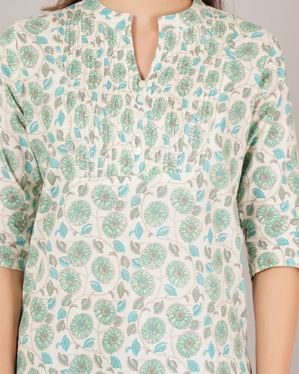 Off_White_Rayon_Short_Kurta