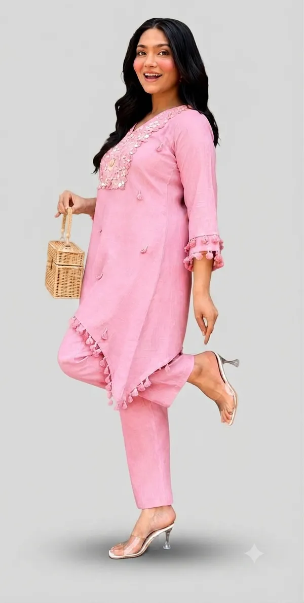 Jaitra_Apparels_Embroidered_Pure_Cotton_Cord_set_with_Tassel_Lace